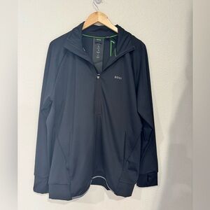 Boss Black and Green Activewear light weight jacket size xl men
